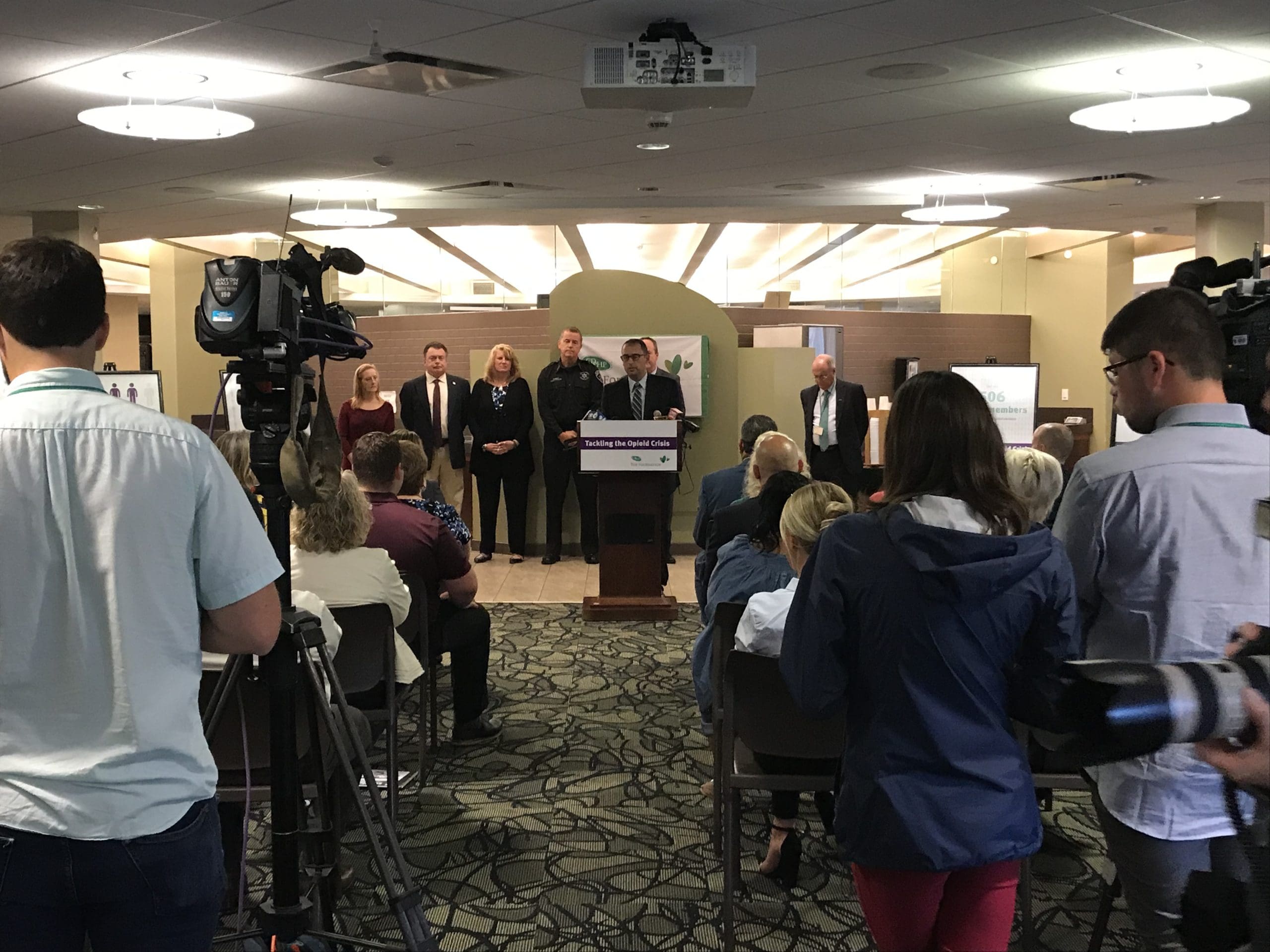press conference