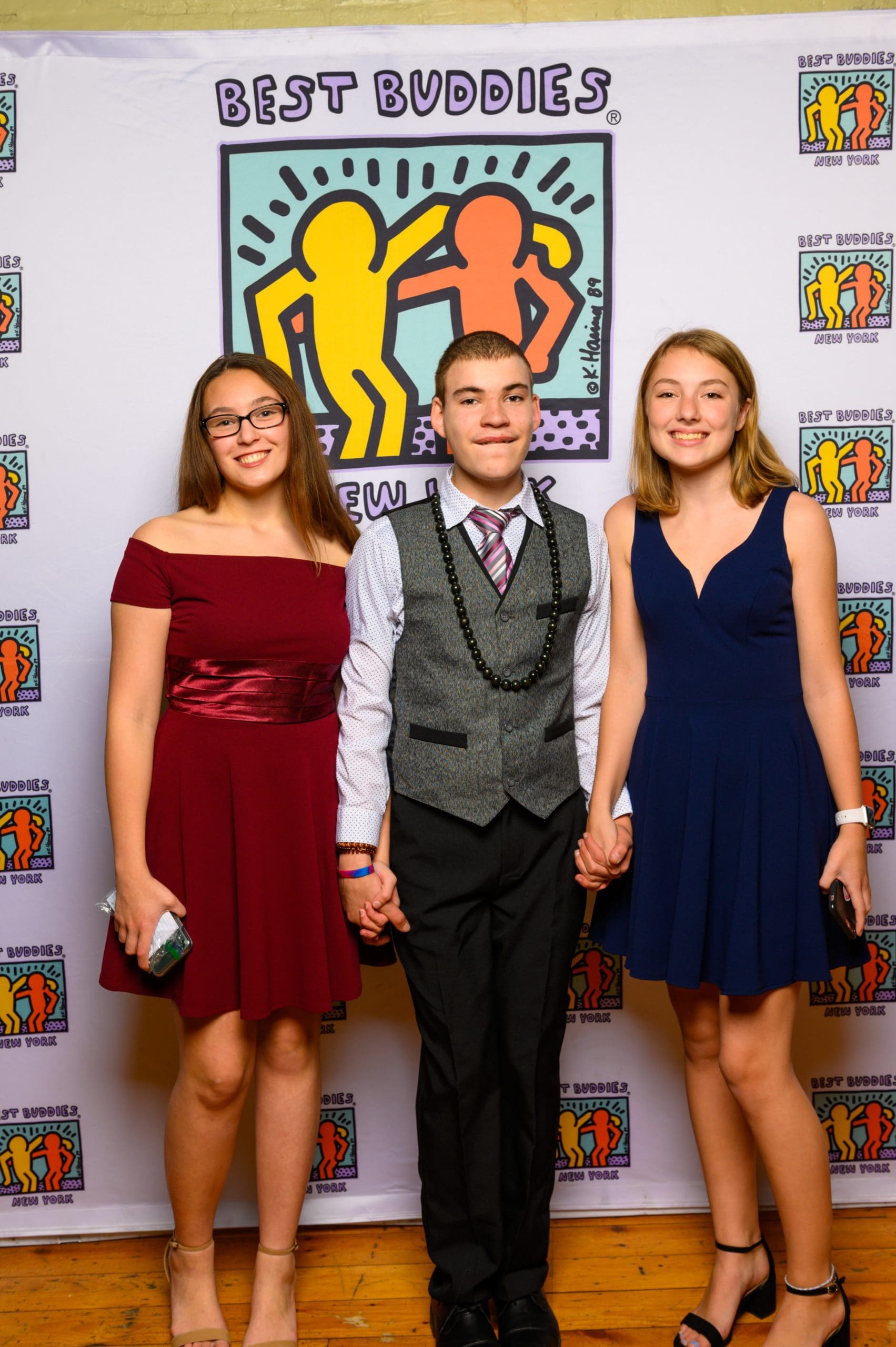 students at gala