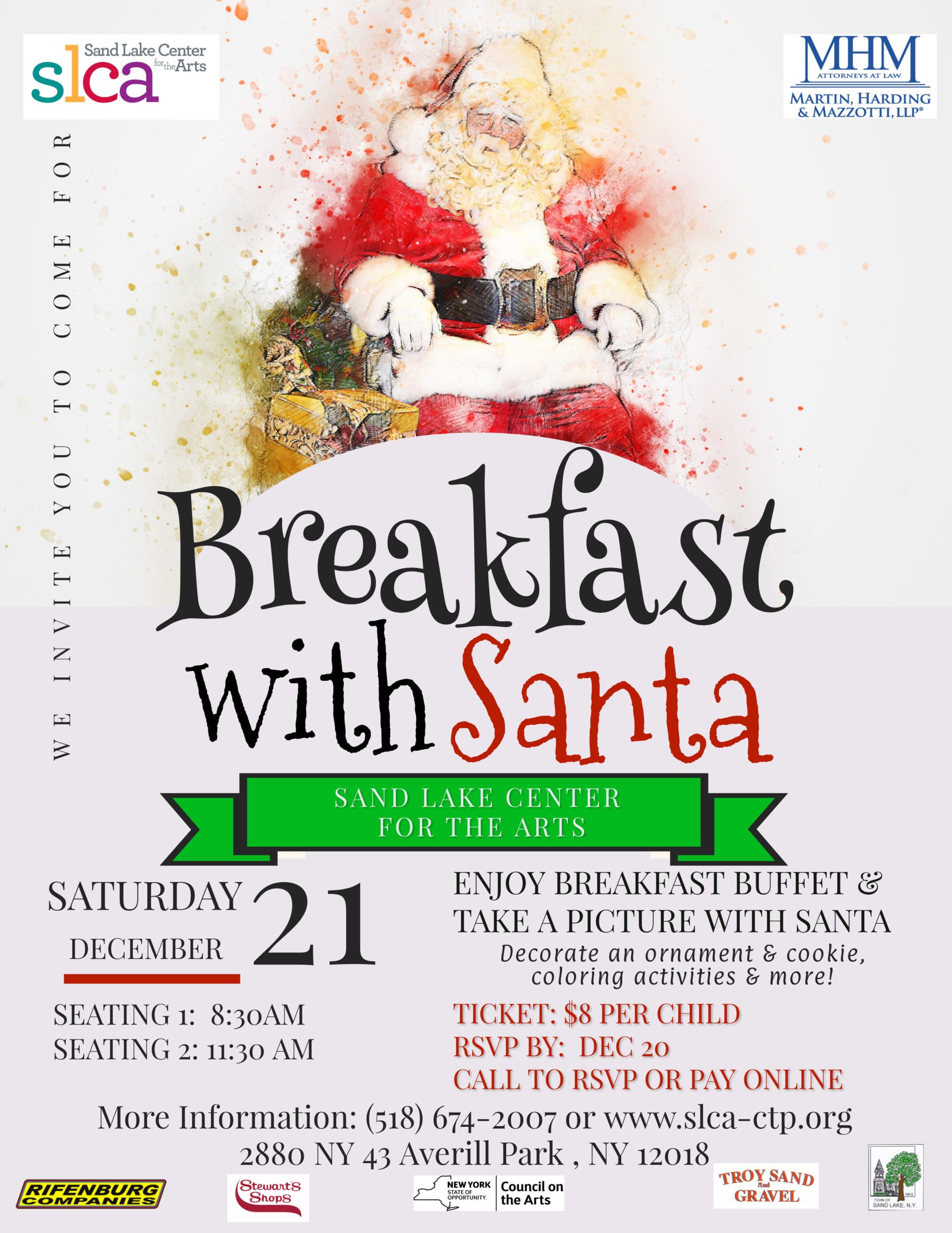 Breakfast with Santa Flyer