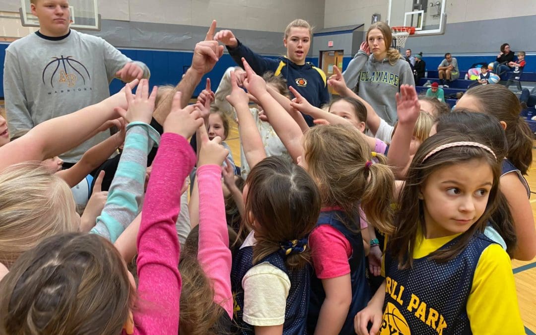 AP Girls Basketball Helps With AP Youth Program