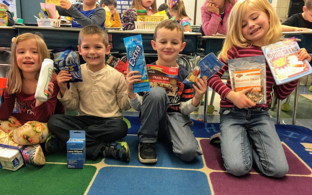 Mrs. Zalucky’s Class Sends Holiday Care Packages to Soldiers