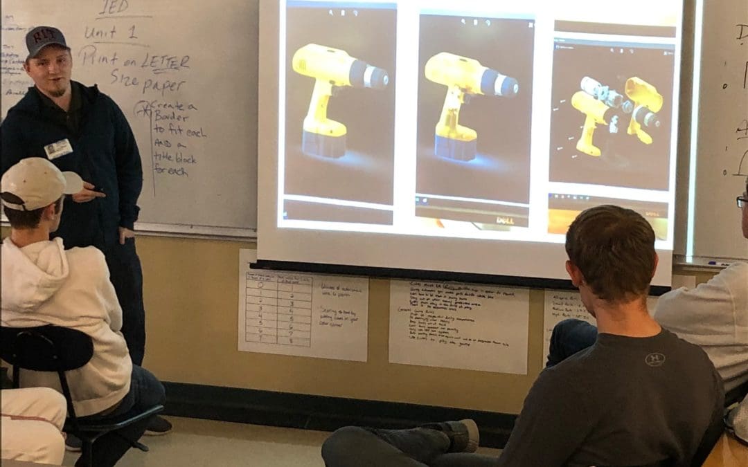 APHS Graduates Visit Engineering Design and Development