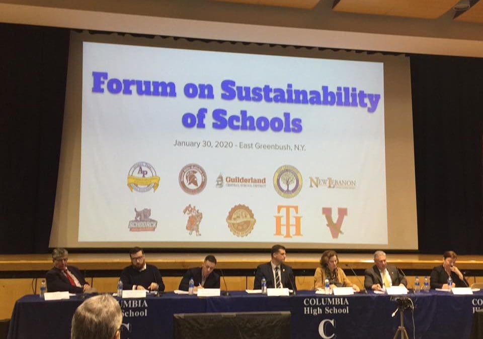 Forum on Sustainability of Schools Well Attended