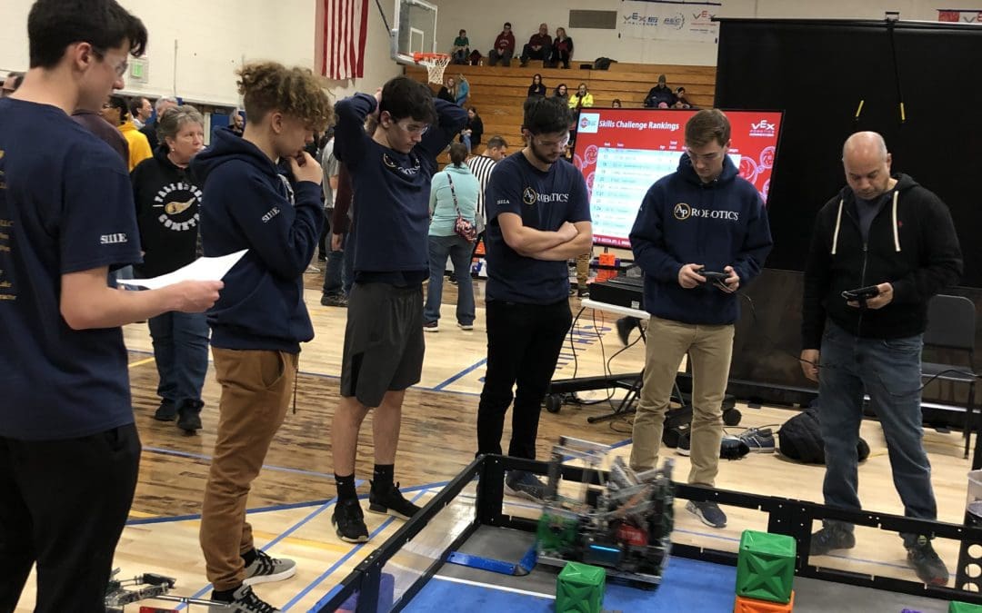 students competing in Queensbury