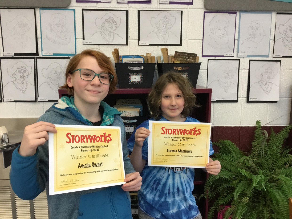 Storyworks runners up