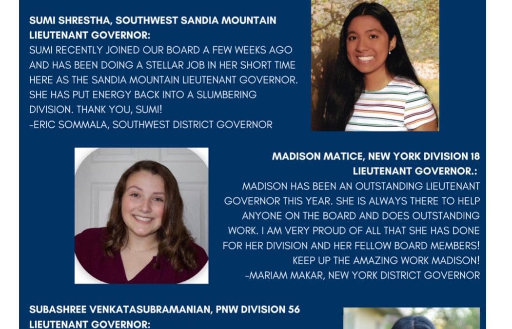 newsletter page