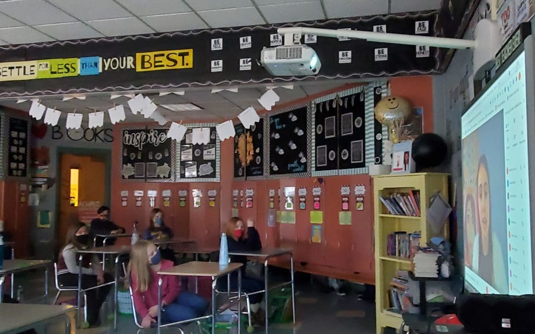 students in classroom