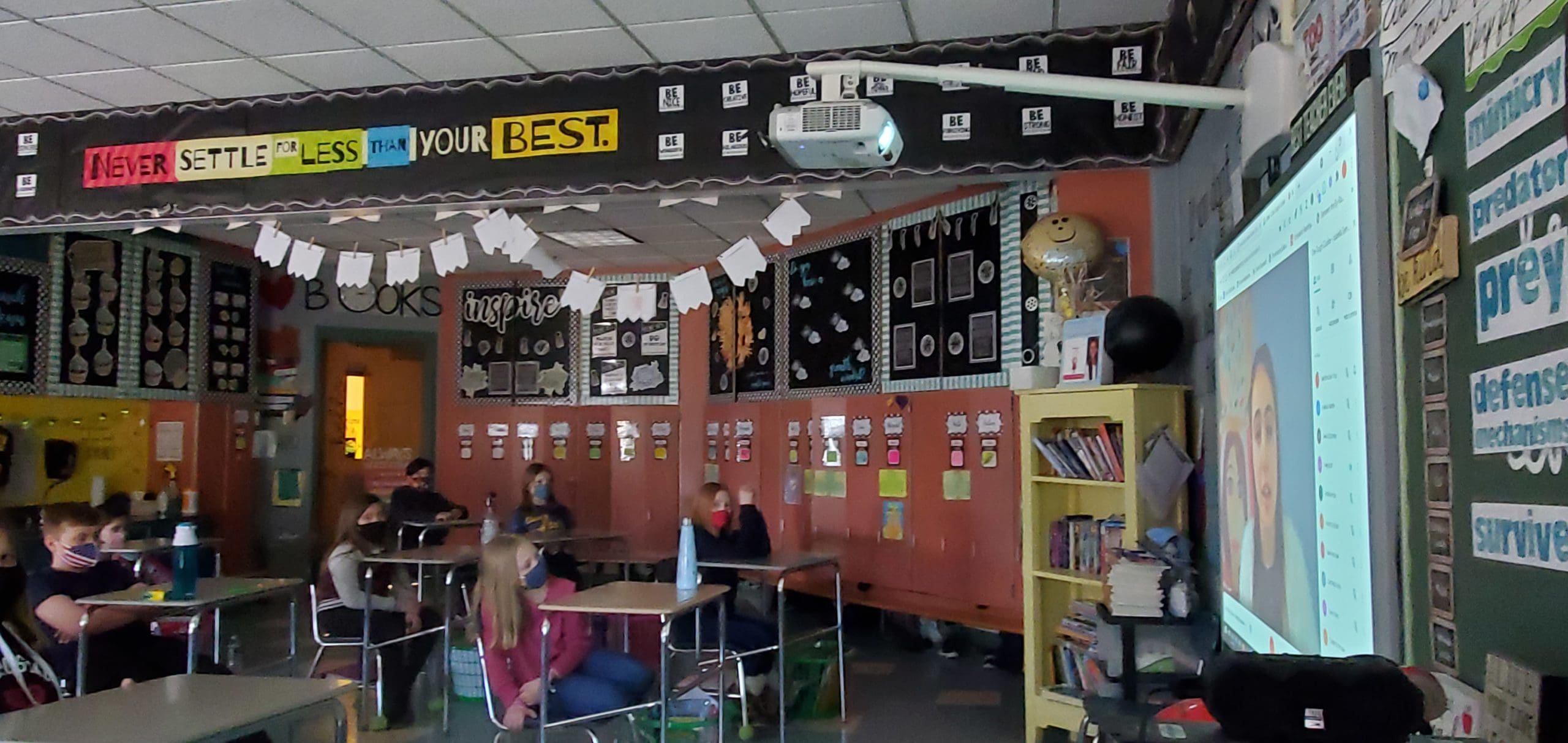 students in classroom