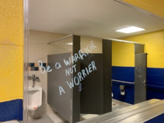 bathroom mirror