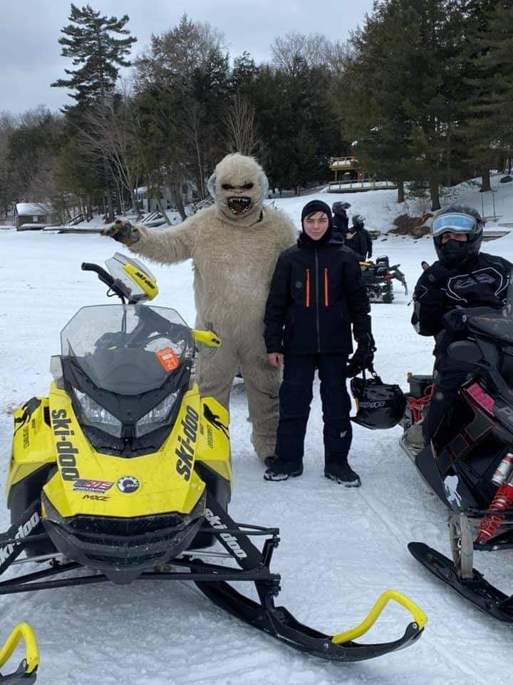 Yeti Snowmobiling