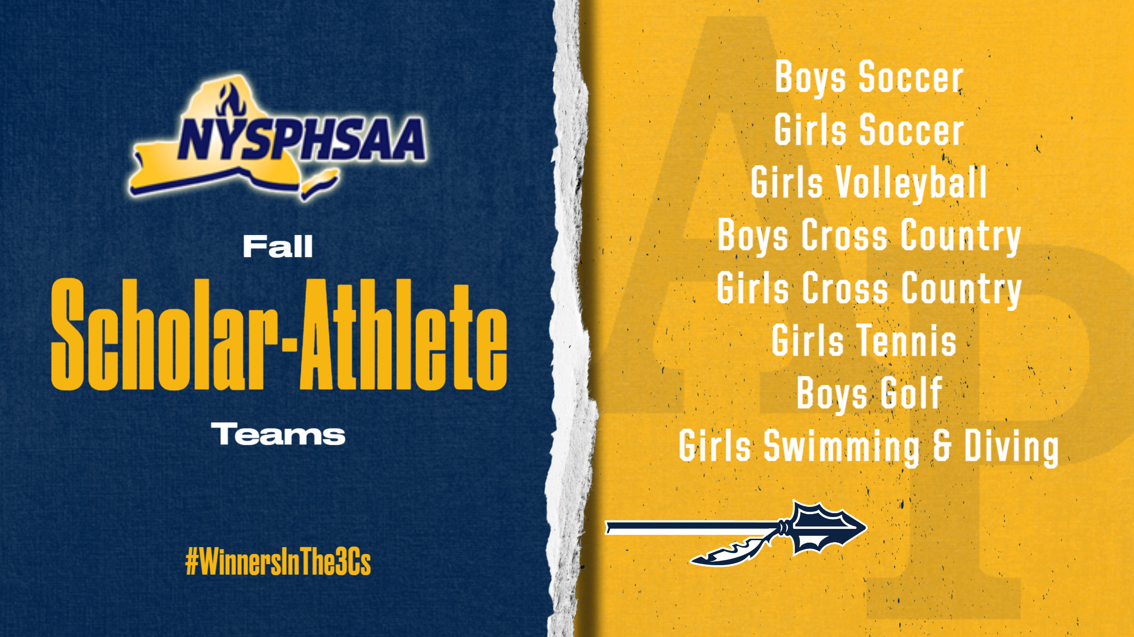 Fall Scholar Athlete Teams